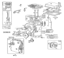 Page B Diagram and Parts List for 9446-2  Briggs and Stratton Generator